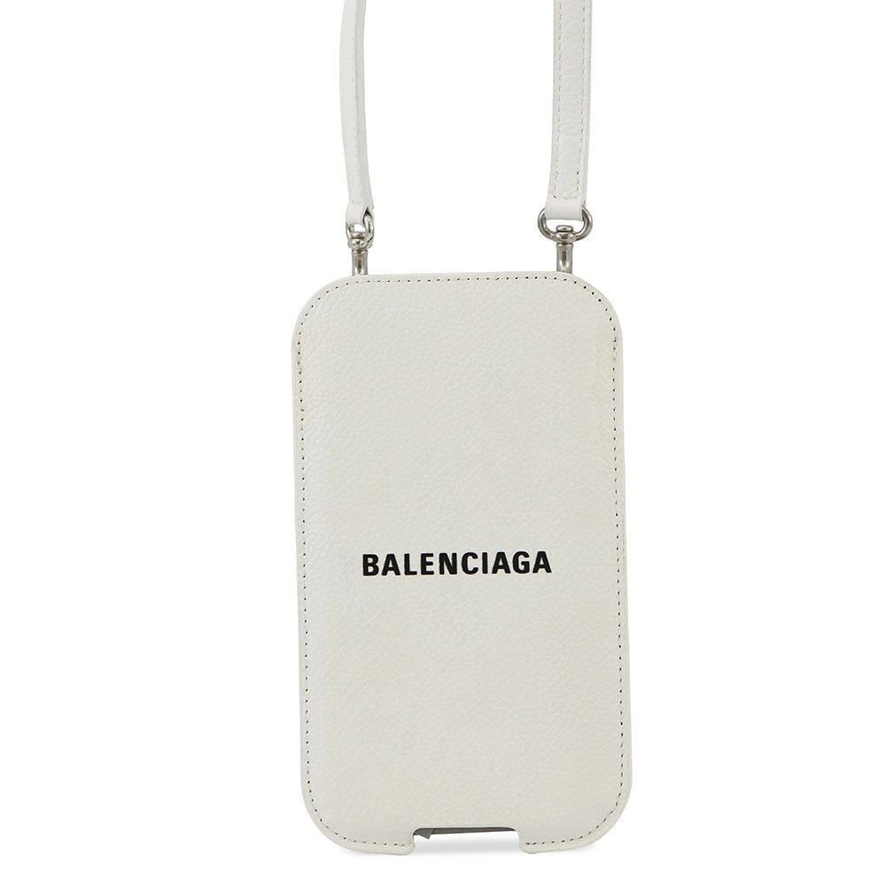 Balenciaga Phone Leather Smartphone Pouch